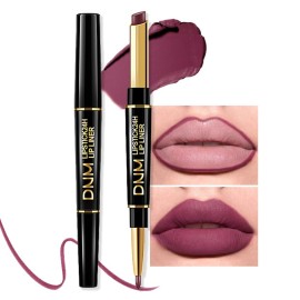 evpct 1Pcs More Berry Lip Liner and Lipstick Set Kit for Women, Matte Lips Kit with Lip Liner Lip Stains Long Lasting Waterproof 24 Hour Lipstick and Lip Liners Combo Lipliners Pencil 29