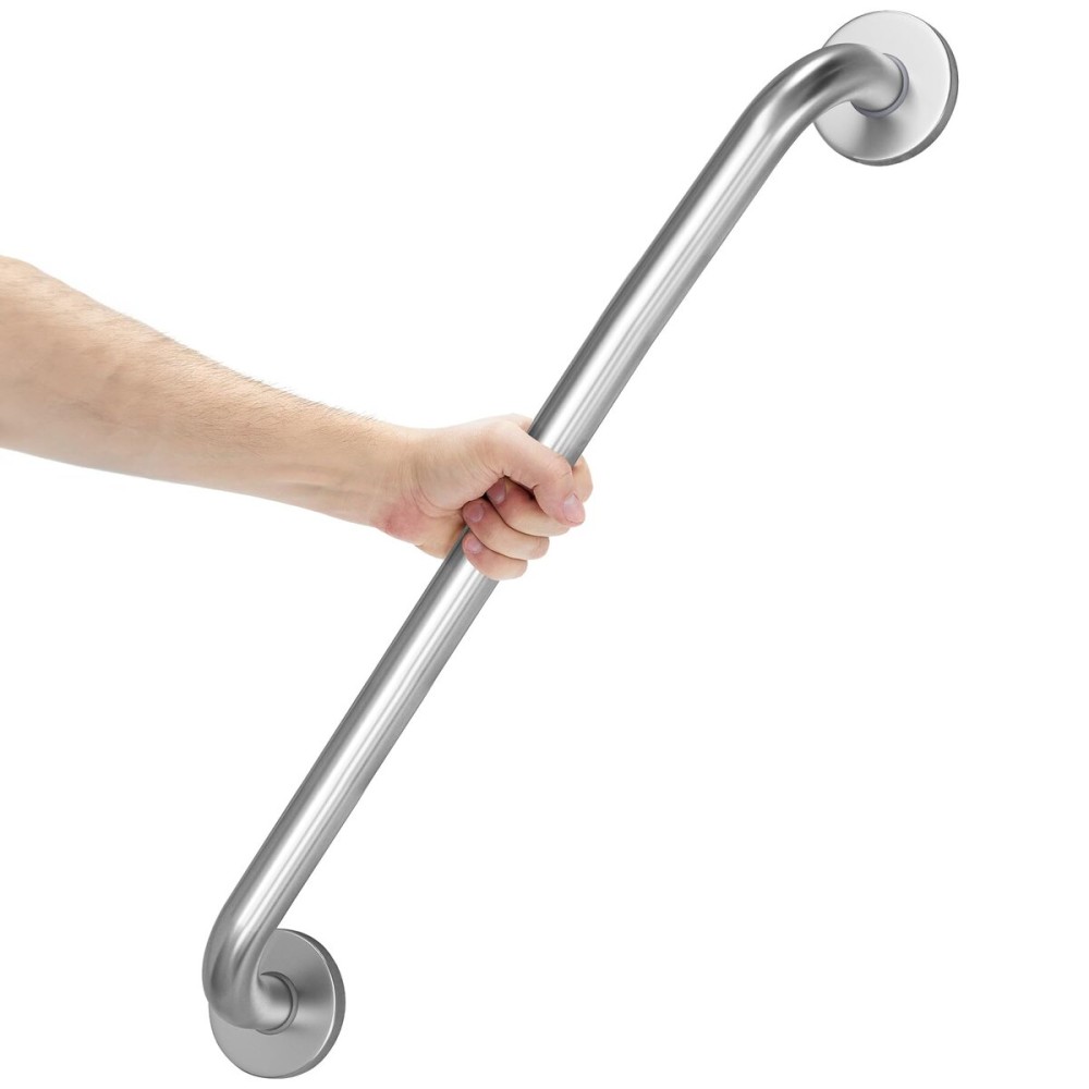 AmazerBath Long Grab Bars for Bathtubs and Showers Anti Slip, 32 L x 1.25 D, Handicap Grab Bars Stainless Steel, Shower Grab Bars for Seniors, Bathtub Handle Bars for Bathroom Holds 500LBS