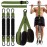 HPYGN Pull Up Assistance Bands, Heavy Duty Pull Up Bands, Height Adjustable Strap & Comfortable Foot Strap, Pull Up Bar Bands Assistance Strength Training Workout Equipment, Assisted Pull Up Bands