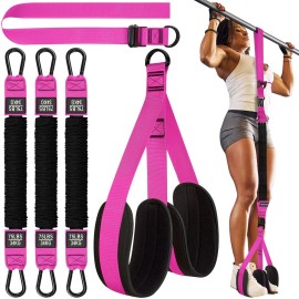 HPYGN Pull Up Bar Bands, Heavy Duty Pull Up Assistance Bands, Height Adjustable Strap & Comfortable Foot Strap, Pull Up Bands Assistance Bands for Strength Training Workout Equipment