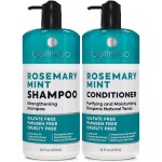 Rosemary Shampoo and Conditioner Set - with Rosemary Oil and Peppermint - Sulfate Free Moisturizing Products for Women and Men, Helps Flaky, Dry Scalp and Dandruff, Salon Thickening for Thinning Hair