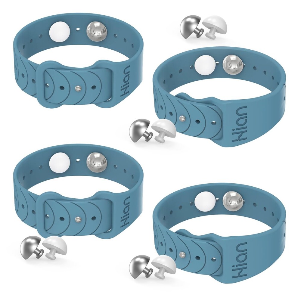 Hion Motion Sickness Bracelets Sea Sickness Wristbands for Motion Sickness/Morning Sickness/Pregnancy Nausea Anti Nausea Wristband Acupressure Nausea Bands Motion Sickness Bands2Pairs Blue