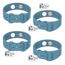 Hion Motion Sickness Bracelets Sea Sickness Wristbands for Motion Sickness/Morning Sickness/Pregnancy Nausea Anti Nausea Wristband Acupressure Nausea Bands Motion Sickness Bands2Pairs Blue