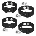 Hion Motion Sickness Bracelets Sea Sickness Wristbands for Motion Sickness/Morning Sickness/Pregnancy Nausea Anti Nausea Wristband Acupressure Nausea Bands Motion Sickness Bands2Pairs Black