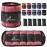 Sportneer Adjustable Ankle Weights 1 Pair 2 4 6 8 10 Lbs Leg Weight Straps for Women Men, Weighted Ankle Weights Set for Gym,Fitness, Workout,Walking, Jogging,1-5 lbs Each Ankle, 1 Pair 2-10 lbs (Peach Pink)
