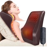Back Massager Neck Massager with Heat, Shiatsu Massage Pillow for Pain Relief, Massagers for Neck and Back, Shoulder, Leg, Christmas Gifts for Men Women Mom Dad, Stress Relax at Home Office and Car