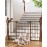 Cumbor 29.7-54.2 Wide Baby Gate for Stairs, Mom\'s Choice Awards Winner-Self Closing Dog Gate Indoor for Doorways, No Drilling Pressure Mounted Pet Gates for Kids, Easy Walk Through Safety Gate, Brown