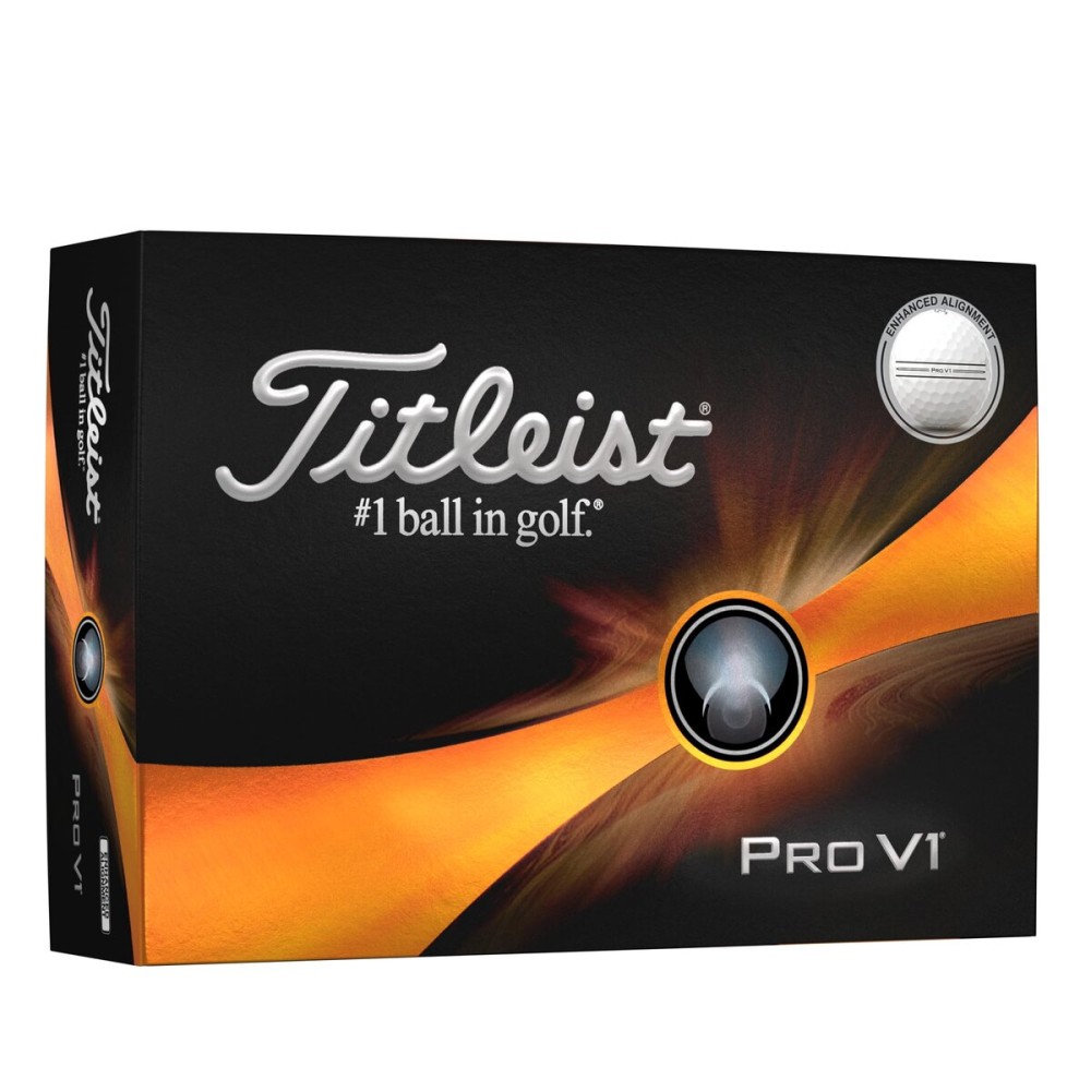 Titleist Pro V1 One Dozen Enhanced Alignment Golf Balls