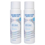 Seaweed Bath Co. Hydrate Body Wash - Unscented | Foaming Shower Gel Cleanser with Natural Ingredients | Fragrance Free and Gentle | Good For Sensitive Skin | 12 oz (Pack of 2)