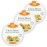 Citrus Magic For Closets Odor Absorbing Solid Air Freshener, Citrus Burst, 8-Ounce, Pack of 3