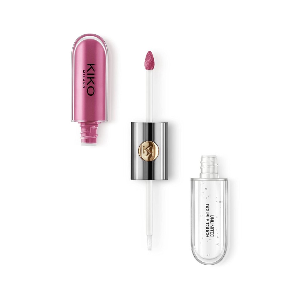 KIKO Milano Unlimited Double Touch 118, Liquid Lipstick With A Bright Finish In A Two-Step Application. Lasts Up To 12 Hours. No-Transfer Base Colour