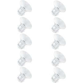 Flange Inserts 15mm for Medela,Spectra 24mm Shields/Flanges,Compatible with Momcozy S12 Pro/S9 Pro/S9/S12 Wearable Breast Pump,Reduce 24mm Nipple Tunnel Down to 15mm,10PCS