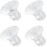 Flange Inserts 18mm for Medela,Spectra 24mm Shields/Flanges,Compatible with Momcozy S12 Pro/S9 Pro/S9/S12 Wearable Breast Pump,Reduce 24mm Nipple Tunnel Down to 18mm,4PCS