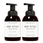 Muse Apothecary Hand Ritual - Aromatic and Nourishing Foaming Hand Soap, Infused with Natural Aromatherapy Essential Oils - USDA Certified Biobased - 11.5 oz, Fleur du Lavender, Pack of 2