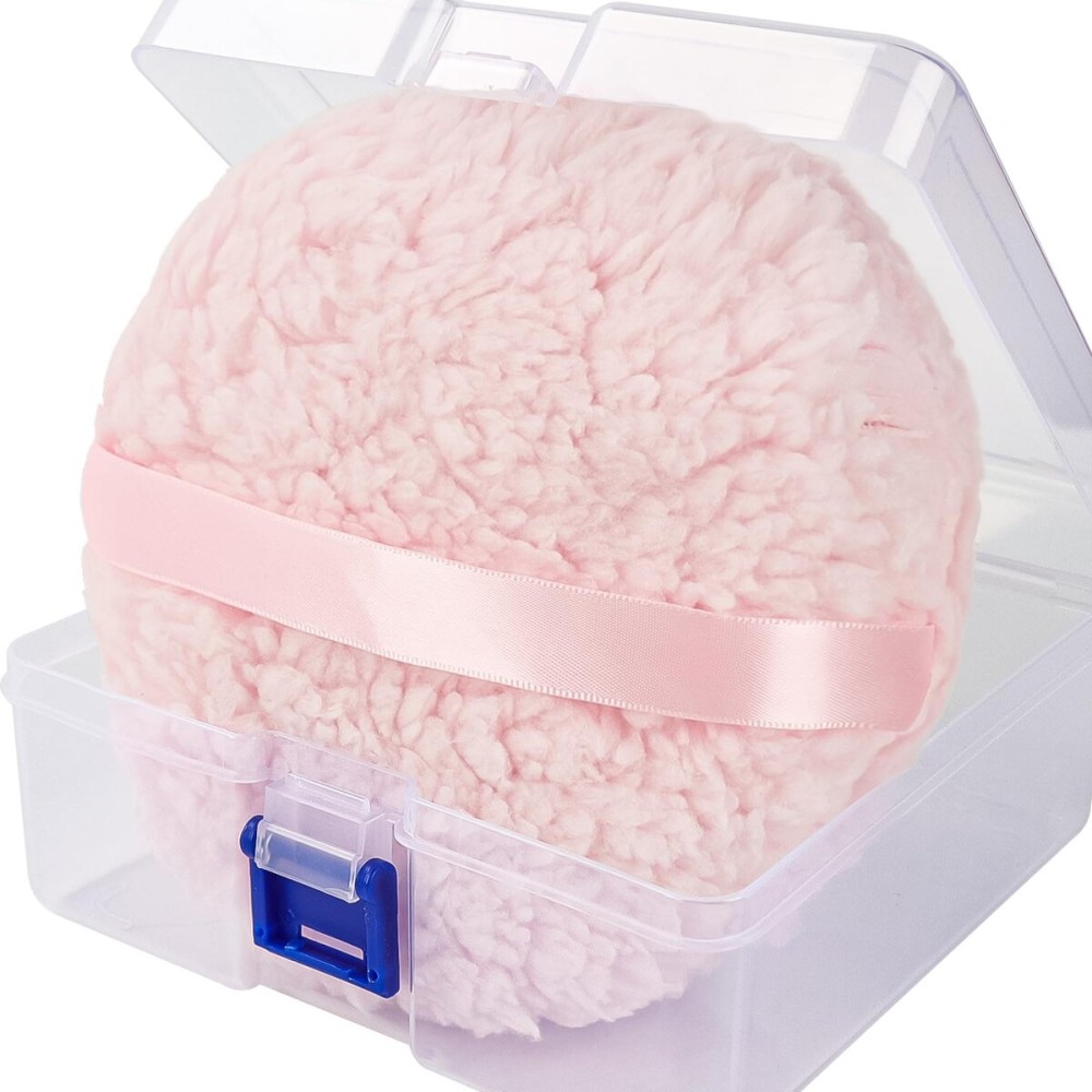 WSYUB Powder Puff, 6\'\' Powder Puff for Body Powder,Body Powder Puffs and Container,Oversize Dust Puffs for Women