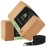 Syntus Cork Yoga Blocks and Strap Set, 2 Natural Cork Soft Non-Slip Blocks 964 inches, 8FT Metal D-Ring Strap for Yoga, General Fitness, Pilates, Stretching and Toning