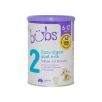 Bubs Goat Milk Infant Formula Stage 2, Infants 6-12 months, Made with Fresh Goat Milk, 14.1 oz