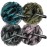 AmazerBath Charcoal Loofah Sponge, Shower Loofah 60g/PCS - Body Scrubber Loofa Set of 4 - Charcoal Blue, Gray, Pink & Army Green, Bath Sponge for Men and Women