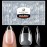 Short Almond Nail Tips, 240pcs Soft Nail Gel Tips Pre-Shaped Acrylic Fake Nails, Half Matte Full Cover Clear Gelly Press on Flase Nail Tips for Extension Nail Manicure Home DIY 12 Sizes Gelly Tips