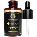 100% Plant Based Macadamia Hair Oil with Dropper | Perfect Macadamia Oil for Soft Skin, Strong Hair, Scalp Massage, Face Moisturizer & Body Massage | Sulfate & Paraben Free