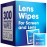 Screen Cleaner Wipes - Quick Dry, Streak-Free Screen Wipes for Electronics, Phones, Computers, Cameras, and All Lenses, Soft & Gentle, 300ct, Pre-Moistened & Individually Wrapped