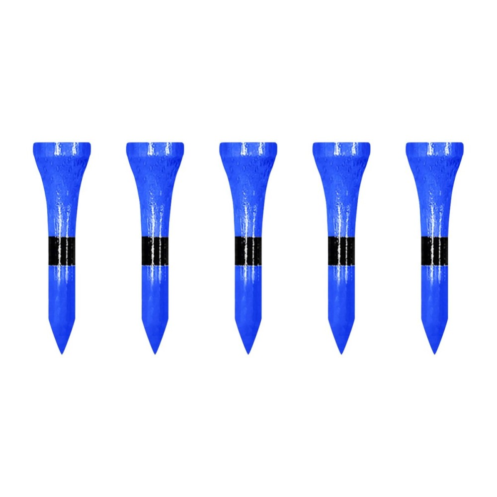 Zivisk Wooden Golf Tees 1-1/2 inch 100 Count, 1.5 Short Golf Wood Bamboo Tees(Blue,38mm)