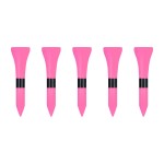 Zivisk Wooden Golf Tees 1-1/2 inch 100 Count, 1.5 Short Golf Wood Bamboo Tees(Pink,38mm)