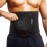 ActiveGear Waist Trimmer Belt for Stomach and Back Lumbar Support, Large: 9 x 46 - Charcoal
