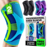 DR. BRACE ELITE Knee Brace with Size Stabilizer (2 Pack) Knee Brace for Women & Men, Workout, Sports, Daily Knee Compression Sleeve for Maximum Knee Pain Support & Fast Recovery (Zeus, Small)