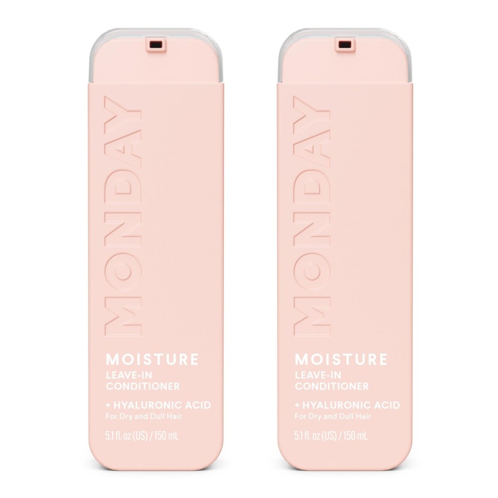 MONDAY HAIRCARE Moisture Leave-in Conditioner 5 Oz Dual Pack
