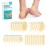 Hydrocolloid Gel Blister Bandages Pads - (Variety Pack) Promifun 32ct Waterproof Adhesive Blisters Bandages - Blister Pads for Heel, Foot, Toe, Feet - Gel Blister Chshions for Prevention & Recovery