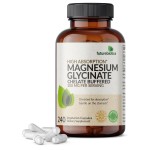 Futurebiotics Magnesium Glycinate 200 MG per Serving Chelated for High Absorption, Gentle On Stomach, Non-GMO, 240 Vegetarian Capsules