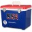 Engel UC19-RWB 19 Quart Fishing Live Bait Dry Box Ice Cooler with Stain/Odor-Resistant Surface and Shoulder Strap, USE Red, White and Blue with American Flag