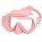 Kids Swim Mask 180 Snorkel Diving Mask, Anti-Fog Child Swim Goggles with Nose Cover No-Leak Swimming Goggles Anti-Shattered Lens for Youth 4-15 (Pale Pink)