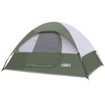 Camping Tent 2 Person, Waterproof Windproof Tent with Rainfly Easy Set up-Portable Dome Tents for Camping