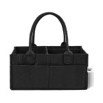 Mr. Pen Baby Diaper Caddy - Black Car Diaper Organizer, Portable Baby Caddy for Nursery & Changing Table