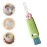 3 in 1 Cup Lid Cleaning Brush, 2024 Multifunctional Crevice Portable Cup Lid Cleaning Brush for Bottle Gap Tight Spaces Cup (B-Green)