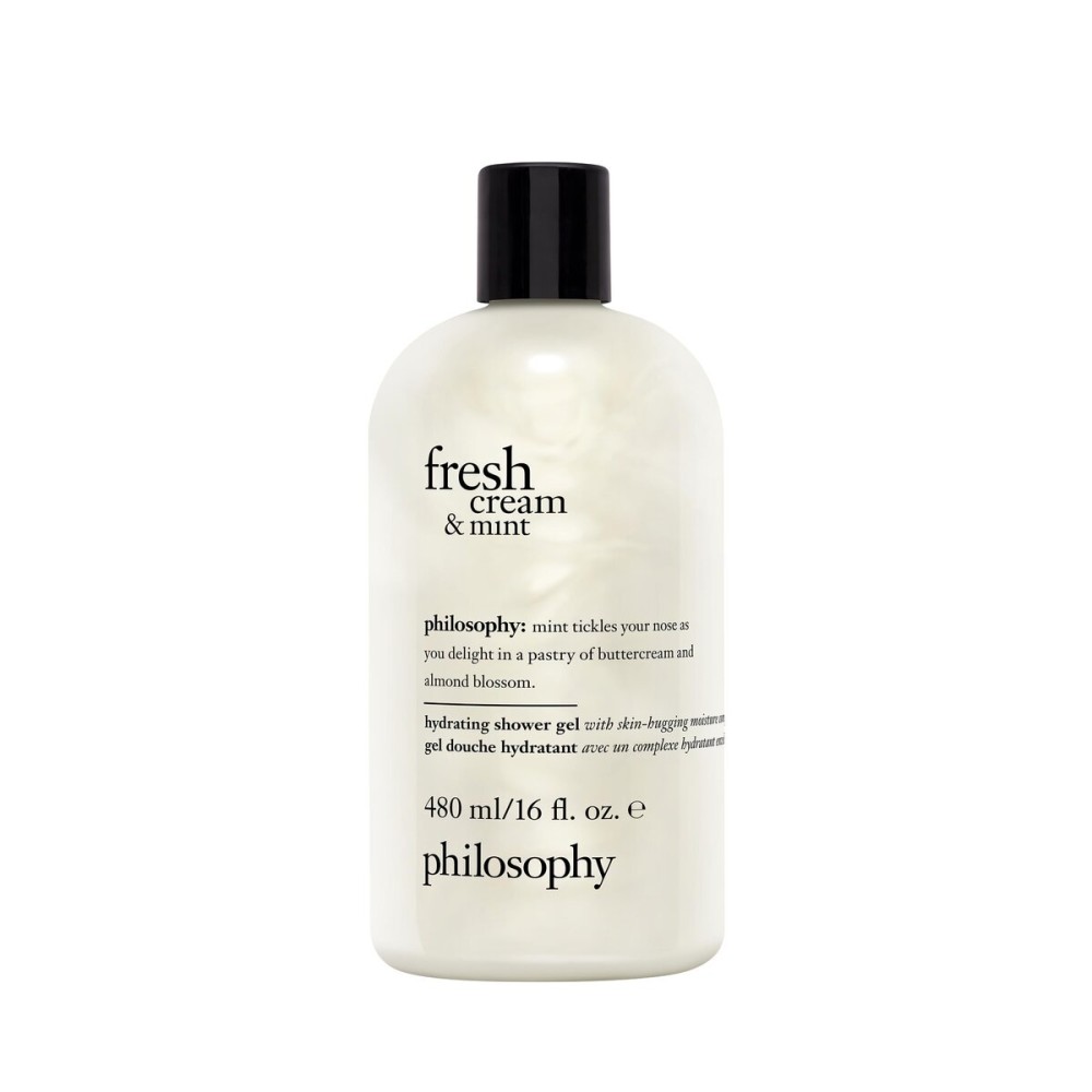 philosophy fresh cream & mint shower gel 16 fl oz
