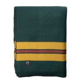 Arcturus Rainier Wool Blanket - 4.5lbs Warm, Heavy, Washable, Large | Great for Camping, Outdoors, Survival & Emergency Kits (Fort Vancouver)