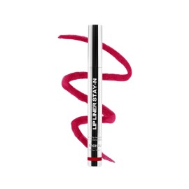 Sacheu Lip Liner STAY-N Peel Off Lip Stain - Long Lasting Waterproof Lip Tint with Hyaluronic Acid & Vitamin E - Transfer Proof Matte Finish, Vegan & Cruelty-Free (getREDy)