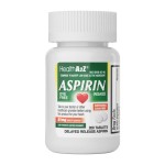 HealthA2Z Aspirin 81 mg | DYE Free | Low Strength | 200 Counts | Pain Relief | Reduces Minor Aches Muscle Pain & Cramps | Fever Reducer | Reduces Headache | (NSAID)