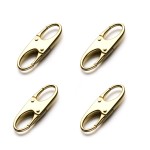 Zpsolution Zipper Clips Anti Theft - Securing Pulls Closed - Zipper Locks Anti Theft (4 Gold)