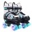 Sowume Adjustable Roller Skates for Boys and Kids, All 8 Wheels of Boy\'s Skates Shine, Safe and Fun Illuminating for Kids