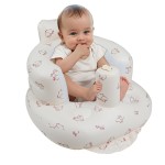 EKEPE Inflatable Baby Seat with Built in Pump for Babies 3 Months & Up, Baby Floor Seats for Sitting Up, Blow Up Baby Chair for Infants - Unicorn