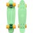 Retrospec Quip Mini Cruiser Adult Skateboard - 22.5in Compact Board with ABEC-7 Bearings & PU Wheels - Waffle Grip Deck for Smooth Riding - Portable 5lb Design