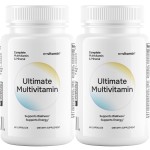 envitamin Ultimate Multivitamin Multimineral and Superfood with 42 Fruit and Vegetable Blend, 60 Count (Ultimate 2 Pack)