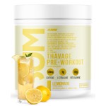 RAW Pre Workout Powder, Thavage (Lemonade) - Chris Bumstead Sports Nutrition Supplement for Men & Women - Cbum Pre Workout for Working Out, Hydration, Mental Focus & Energy - 40 Servings