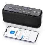 Sound Machine with Bluetooth Speaker, Rechargeable White Noise Machine, Powerful Battery for Sleep, Office, Privacy, Timers Memory Function, 15 Soothing Sound, White Noise, Rain, Fan, Ocean