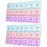 Large Weekly Pill Organizer 3 Times A Day,Travel Pill Cases Moisture-Proof 7 Day Pill Contaner, Portable for Pills Vitamin Fish Oil Supplements,Medicine Organizer2Pack