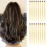 KGBFASS Blonde Hair Extensions One Color Clip in on Hairpieces Synthetic Colored Halloween Christmas Party Highlight 20inch Colorful Hairpieces for Women (613 16Pcs)